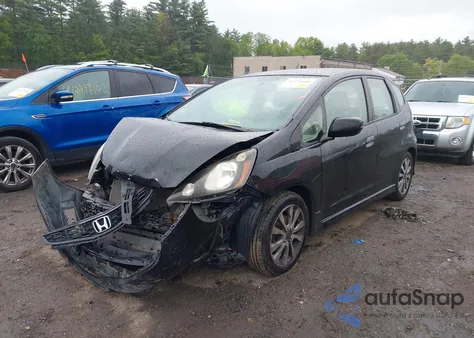 2013 Honda Fit Sport из США, поврежденный, VIN JHMGE8H51DC011106